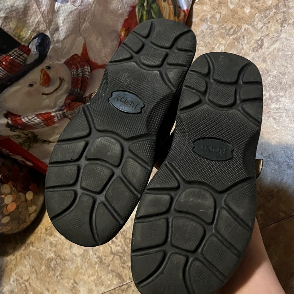 Born Multicolored Fabric Clogs - image 3